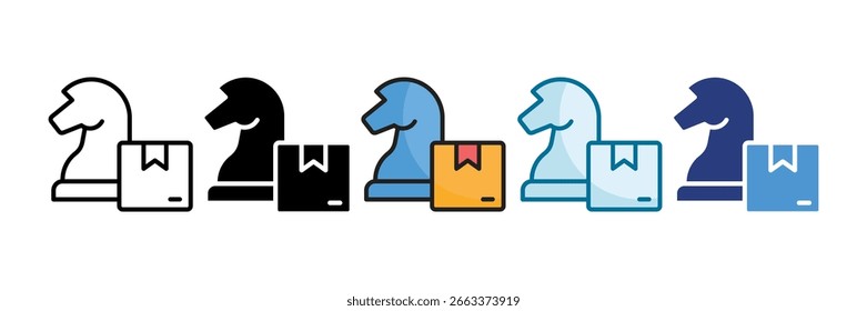 Product Strategy Icon Set Multiple Style Collection
