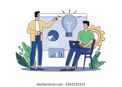 Product Team Generating Creative Idea