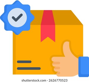 Product Testing Icon Flat Vector Illustration