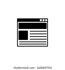 Product website concept vector illustration symbol