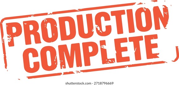 production complete rubber stamp seal