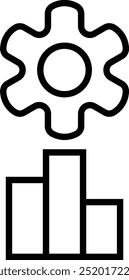 Production Efficiency icon design for personal commercial use