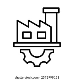 Production Icon Element For Design