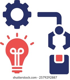 Production Icon Element For Design