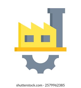 Production Icon Element For Design