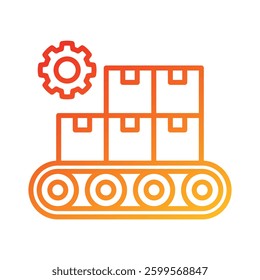 Production Icon Element For Design