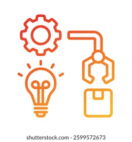 Production Icon Element For Design