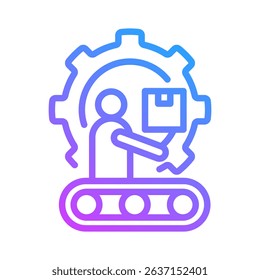 Production Icon Element For Design