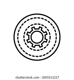 production icon. illustrator vector graphic of production. 