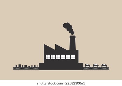 línea de producción de una fábrica