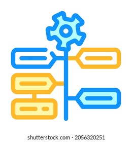 production technology color icon vector. production technology sign. isolated symbol illustration