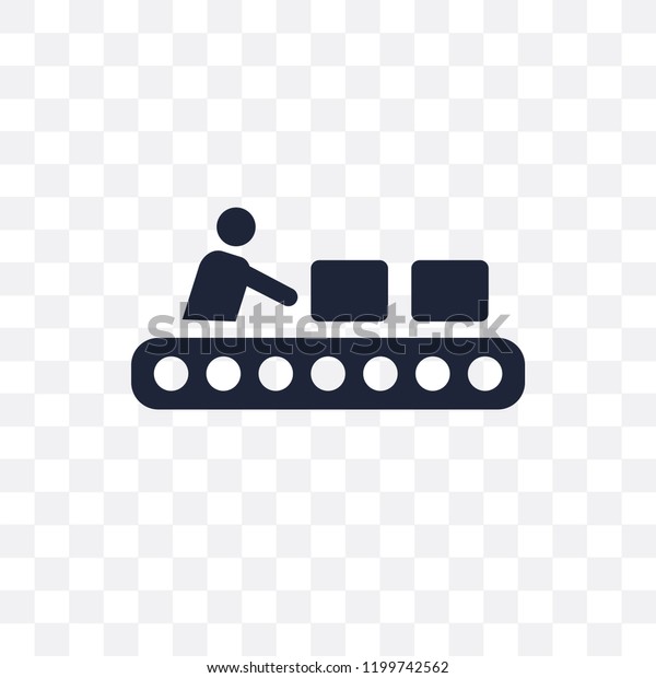 Production Transparent Icon Production Symbol Design Stock Vector ...