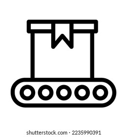 Production Vector Line Icon Design