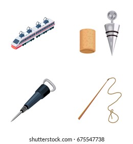 production, winemaking, design and other web icon in cartoon style.machinery, equipment, travel, icons in set collection.