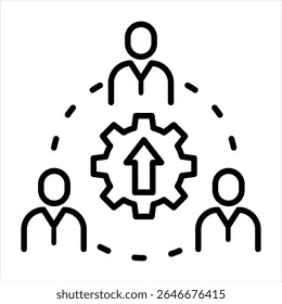 Productivity Boost icon vector illustration concept
