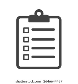 Ícone de Área de Transferência de Produtividade com Lista de Verificação Processo de Conclusão de Rastreamento de Tarefa Eficiente