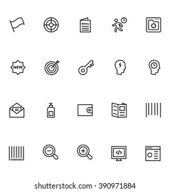 Productivity and Development Vector Icons 1