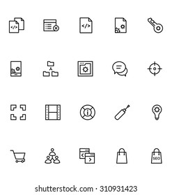 
Productivity and Development Vector Icons 8
