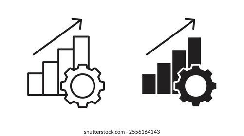 Productivity Filled flat icons set for apps and web ui designs.