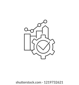 productivity growth vector line