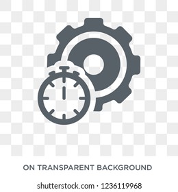 Productivity icon. Productivity design concept from  collection. Simple element vector illustration on transparent background.