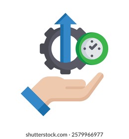 Productivity Icon Element For Design