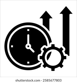 Productivity Icon Element For Design
