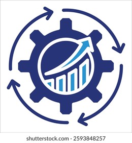 Productivity Icon Element For Design