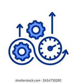 Productivity Icon Element For Design