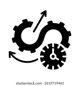 Elemento de icono de productividad para el diseño