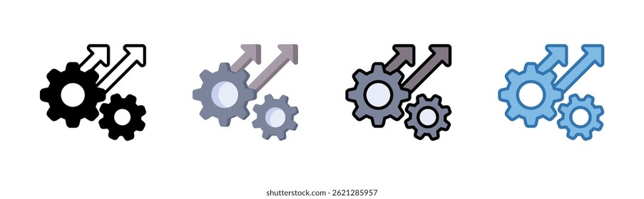 Elemento De Ícone De Produtividade Para Design