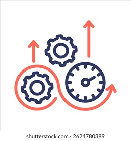 Elemento de icono de productividad para el diseño