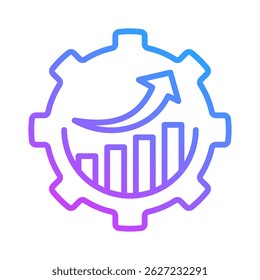 Productivity Icon Element For Design