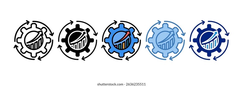Productivity Icon Element For Design