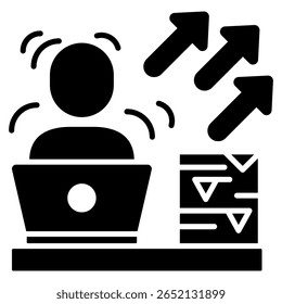 Elemento De Ícone De Produtividade Para Design