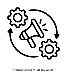 Elemento de ícone de produtividade para design