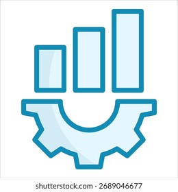Elemento de icono de productividad para el diseño