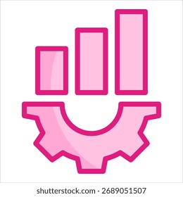 Elemento de icono de productividad para el diseño