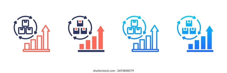 Paquete de iconos de productividad en varios estilos