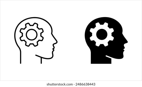 Conjunto de iconos de productividad. gestión de proyectos, automatización y productividad. Ilustración vectorial sobre fondo blanco