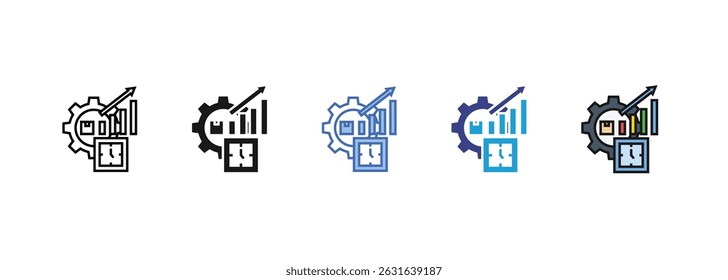productivity  icon sets collection multi style