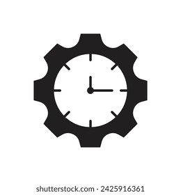 Productivity icon, template for graphic and web design. vector illustration