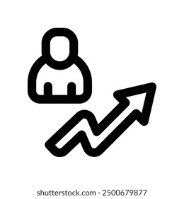 productivity icon. vector line icon for your website, mobile, presentation, and logo design.