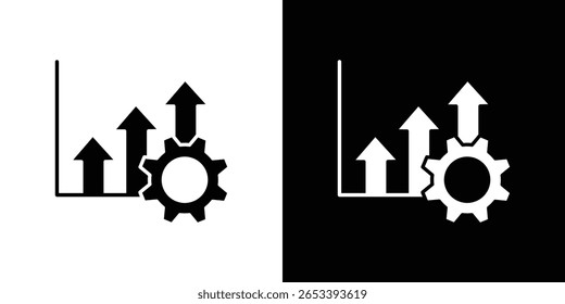 Ícone de produtividade Gráficos escalonáveis por vetor