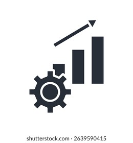 productivity icon. vector.Editable stroke.linear style sign for use web design,logo.Symbol illustration.