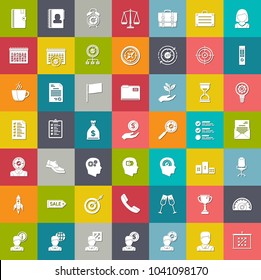 productivity icons, business management icons, finance and strategy icons