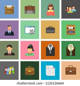 productivity icons, business management icons, finance and strategy icons - Meeting, Workplace, Business Communication, Team Structure