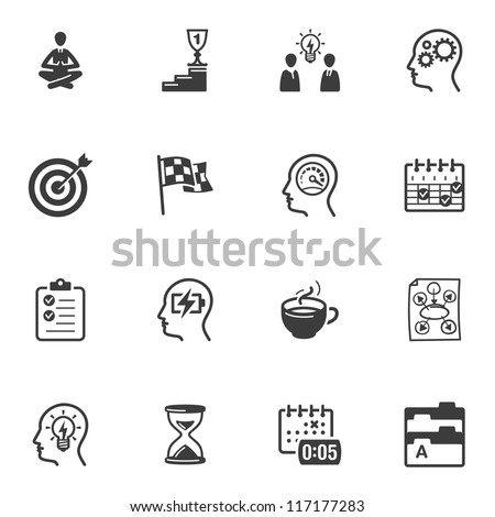 Productivity Improvement Icons