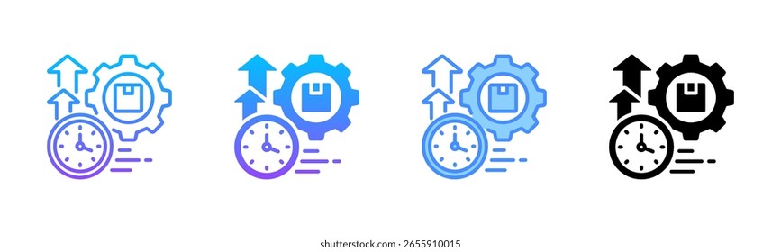 Productividad Multi Style Icon Set