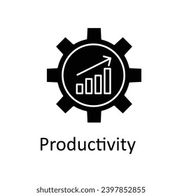 Productivity simple icon flat trendy style illustration on white background..eps